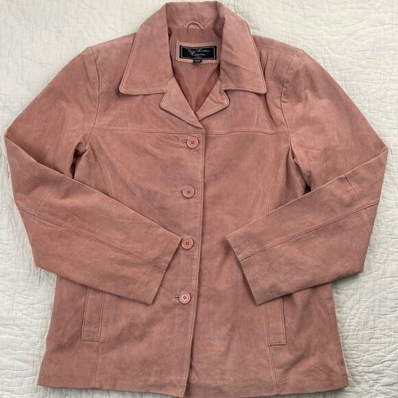 Vintage Vance Leather Collection Leather Pink Jacket size 3XL - Picture 1 of 8